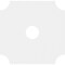 Ekena Millwork Locke Architectural Grade PVC Contemporary Ceiling Medallion, 14"OD x 3"ID x 8 1/4"C x 1"P CMP14LE-03000 - alternate 4